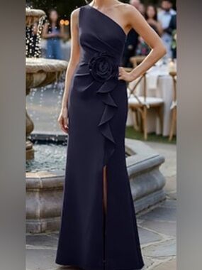 TS Couture Navy Dress